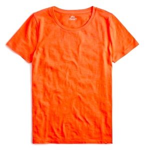 🍁J.CREW Vintage Cotton Crewneck T-Shirt in Brilliant Sunset🍁